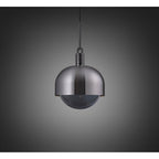 Buster + Punch NFP-863186 Gun Metal Forked Pendant / Shade / Globe / Smoked / Large / Gun Metal Image 1