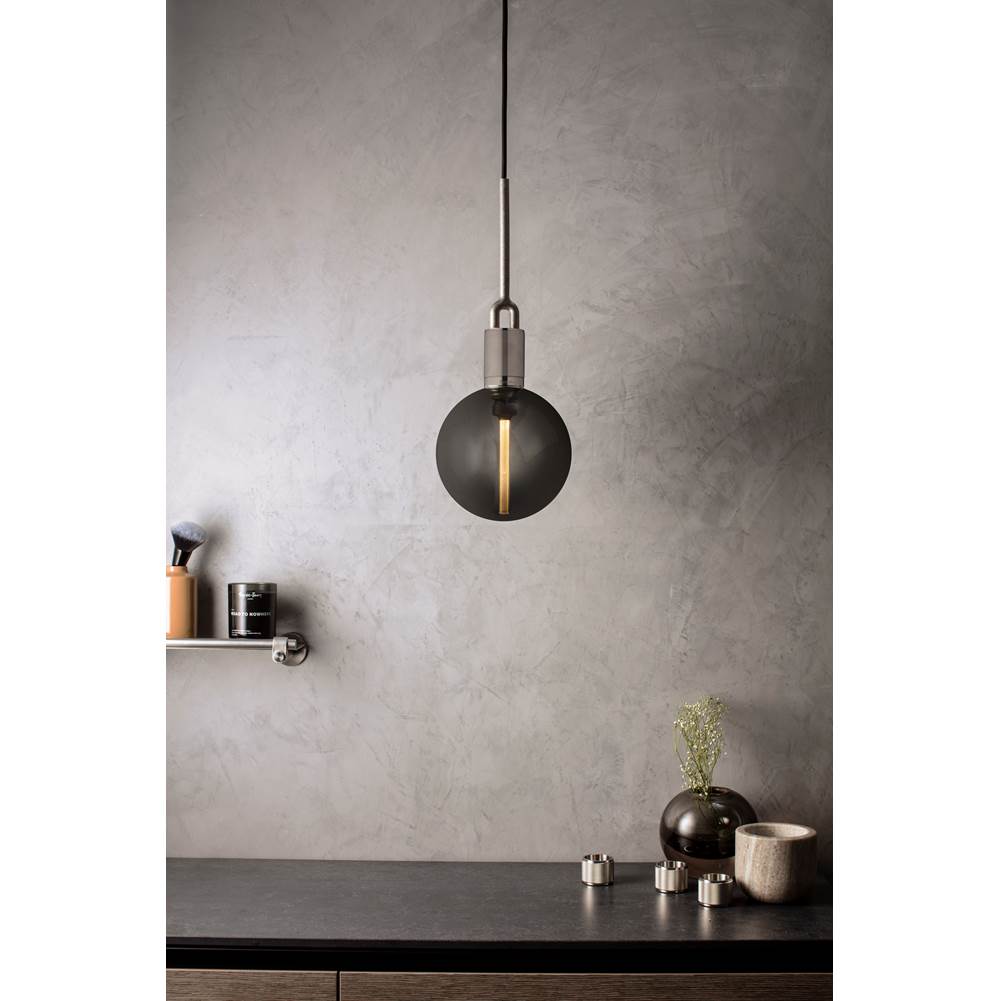 Buster + Punch NFP-883191 Gun Metal Forked Pendant / Globe / Smoked / Medium / Gun Metal Image 3