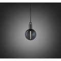 Buster + Punch NFP-883191 Gun Metal Forked Pendant / Globe / Smoked / Medium / Gun Metal Image 1