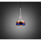 Buster + Punch NFP-893197 Burnt Steel Forked Pendant / Shade / Medium / Burnt Steel Image 1