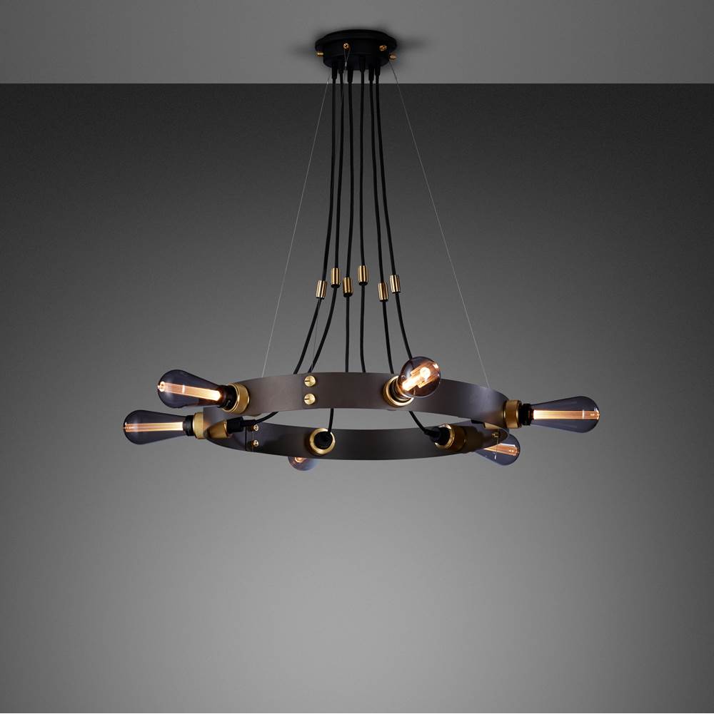 Buster + Punch Hero Light / Graphite / Brass - 30''