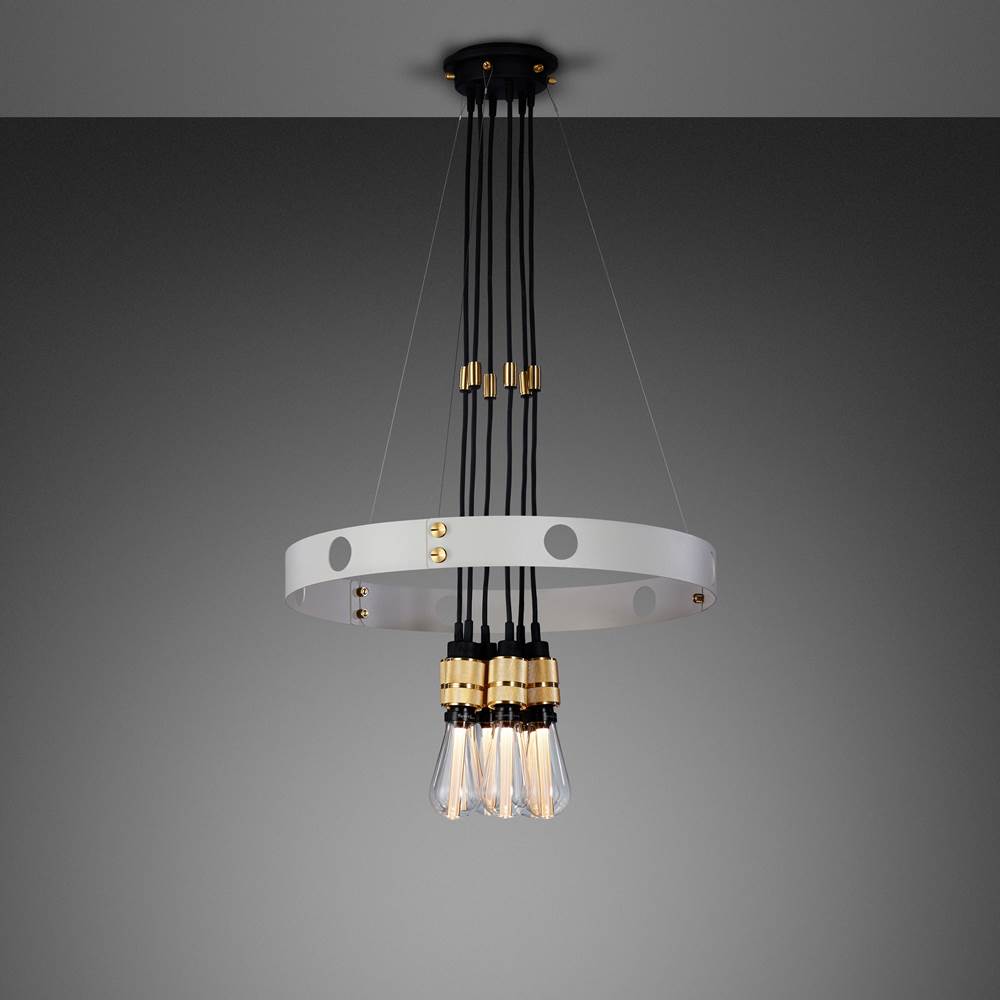 Buster + Punch NHE-252176 Brass Hero Light / Stone / Brass - 30'' Image 1