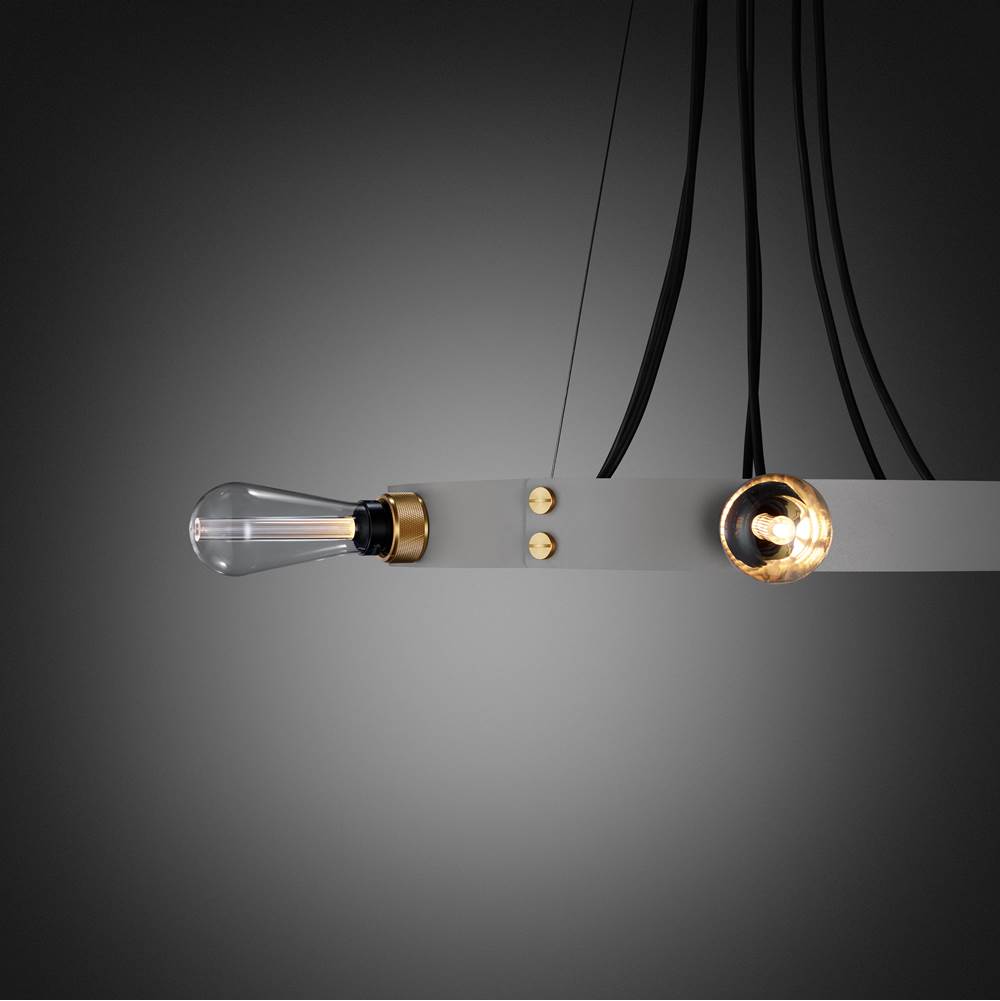 Buster + Punch NHE-252176 Brass Hero Light / Stone / Brass - 30'' Image 6