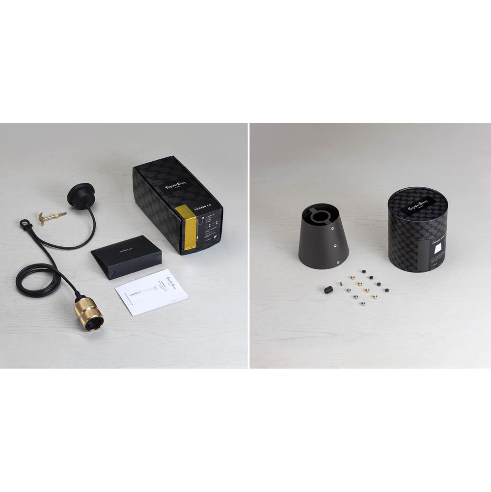 Buster + Punch NHK-18480 Brass Hooked 1.0 Small / Graphite / Brass Image 3