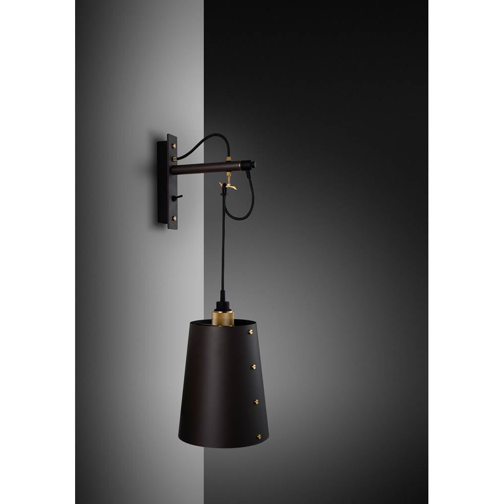Buster + Punch NHW-18508 Brass Hooked Wall / Large / Graphite / Brass Image 1