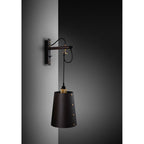 Buster + Punch NHW-18508 Brass Hooked Wall / Large / Graphite / Brass Image 1