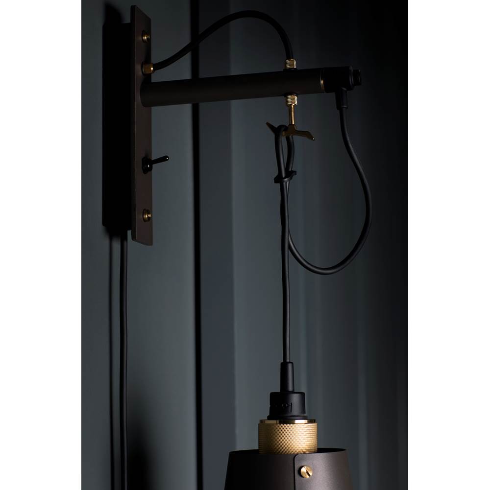 Buster + Punch Hooked Wall / Large / Graphite / Brass