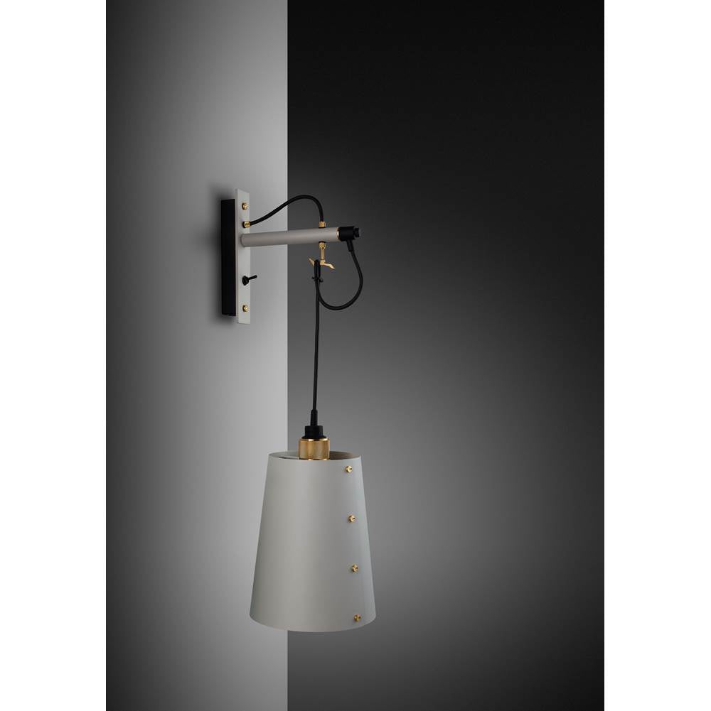Buster + Punch NHW-25511 Brass Hooked Wall / Large / Stone / Brass Image 1