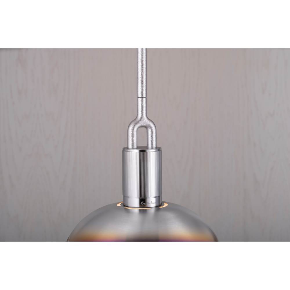 Buster + Punch Forked Shade / Large / Burnt Steel