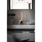 Buster + Punch US-STL-PWM-A White Marble Stoned Table Light / Polished White Marble Image 2