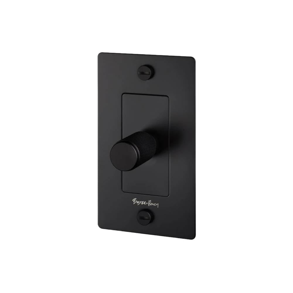 Buster + Punch NDK-023414 Black 1g Incandescent Dimmer Switch / With Logo / Black Image 1