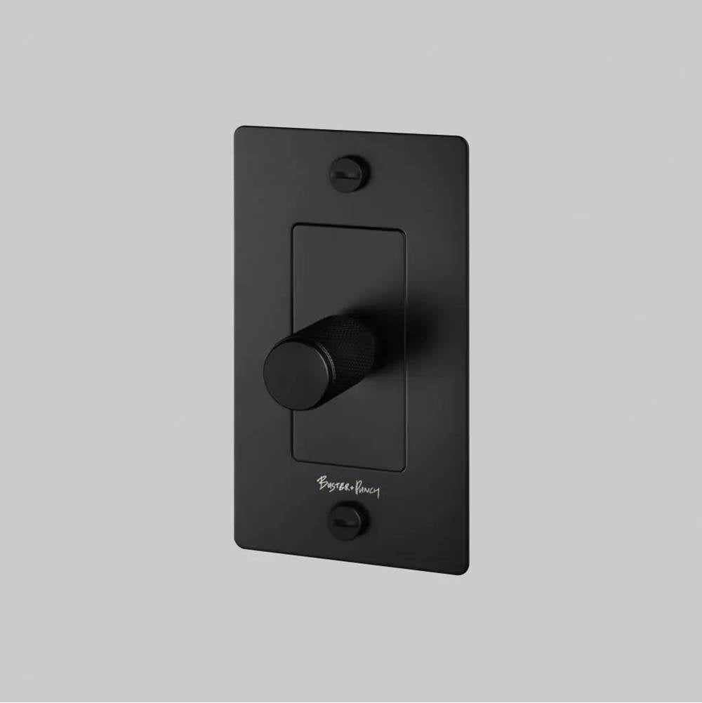 Buster + Punch NDK-023414 Black 1g Incandescent Dimmer Switch / With Logo / Black Image 6