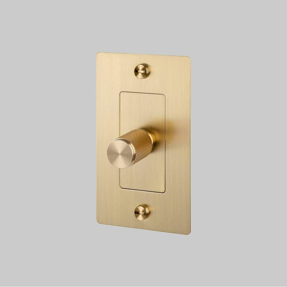 Buster + Punch NDK-053800 Brass 1g Incandescent Dimmer Switch / Without Logo / Brass Image 6