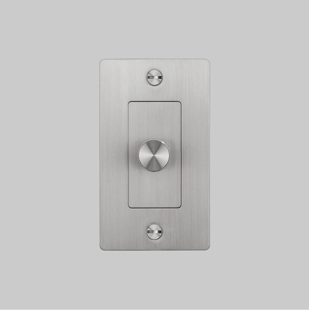 Buster + Punch NDK-073798 Steel 1g Incandescent Dimmer Switch / Without Logo / Steel Image 5