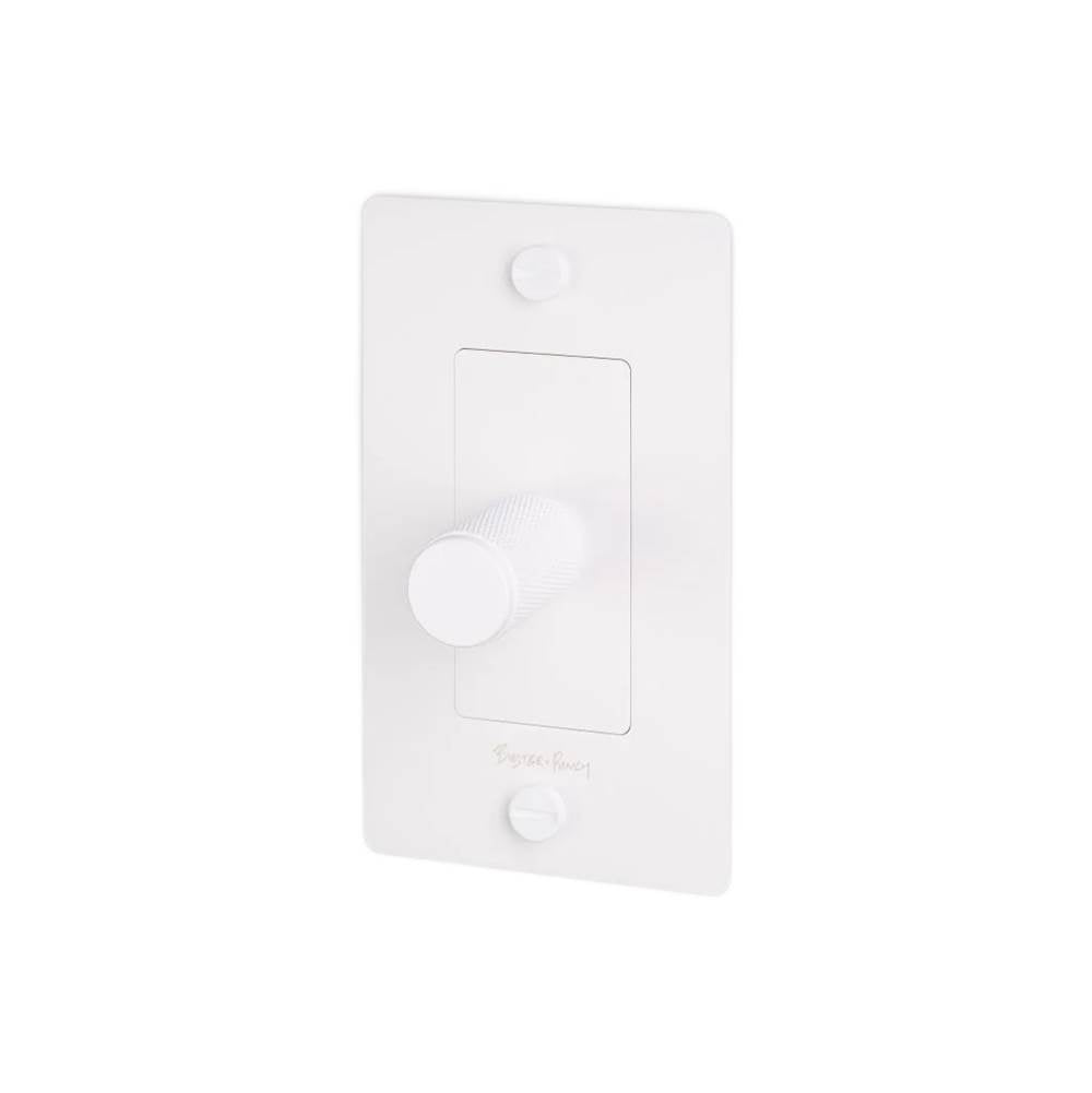 Buster + Punch NDK-143418 White 1g Incandescent Dimmer Switch / With Logo / White Image 1