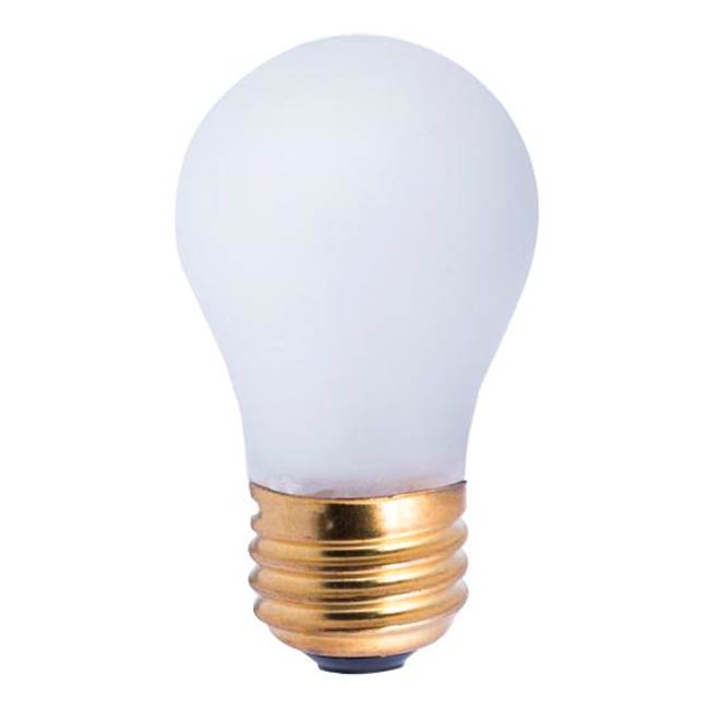 Bulbrite 108040 Frost Tough Coat 40w A15 Frost Tough Coat E26 130v Image 1