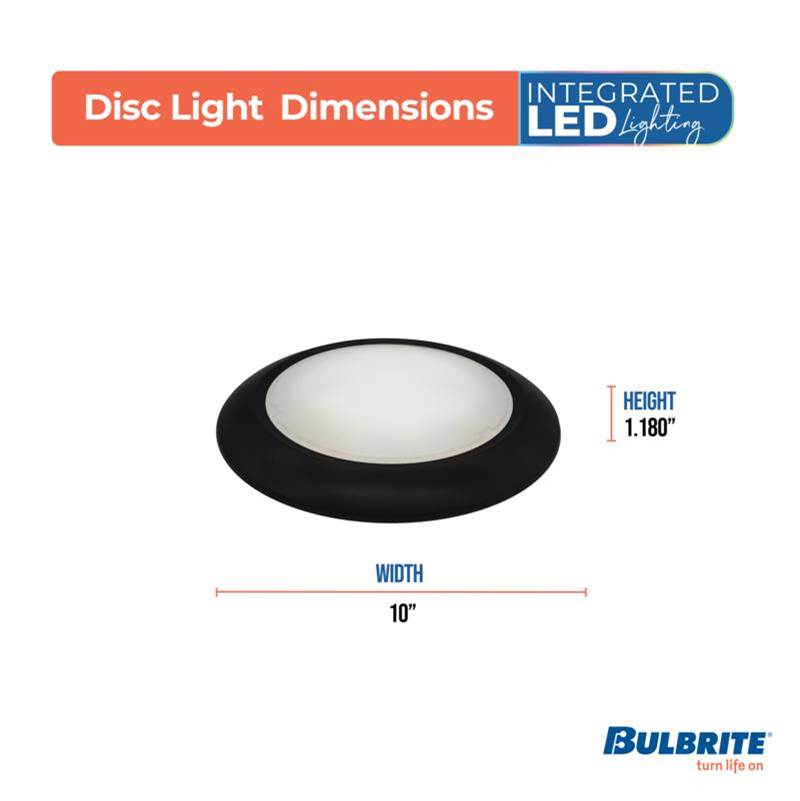 Bulbrite 773278 Black Fixtures: Recessed: Canless - Disc Image 5