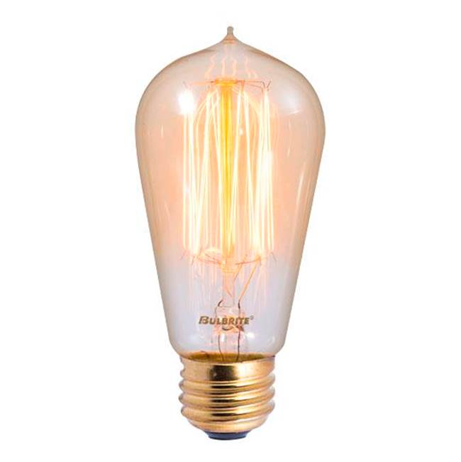 Bulbrite 136019 Vintage 60w St18 Nostalgic Thread E26 120v Image 1