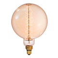 Bulbrite 137401 Antique 60w Globe Shaped Grand Nostalgic Spiral E26 120v Image 1