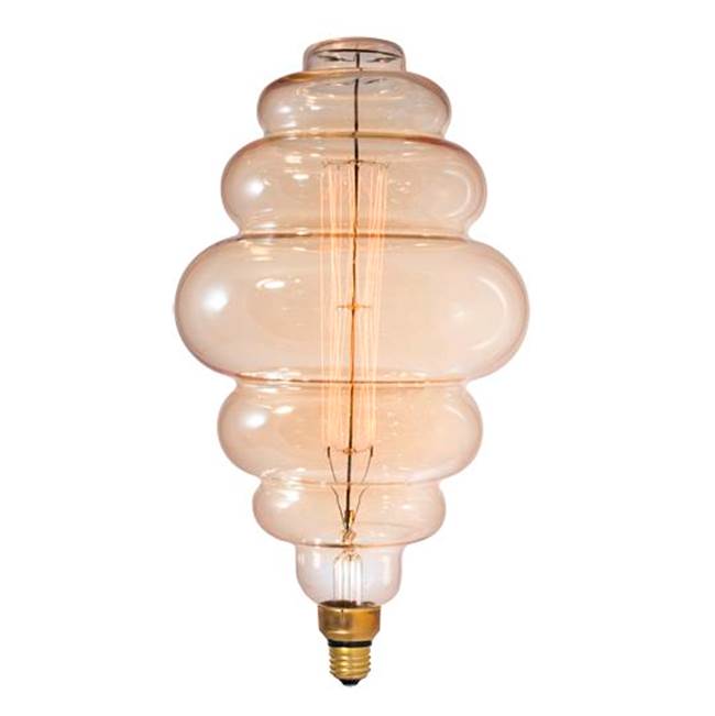 Bulbrite 137601 Antique 60w Bee Hive Shaped Grand Nostalgic Thread E26 120v Image 1