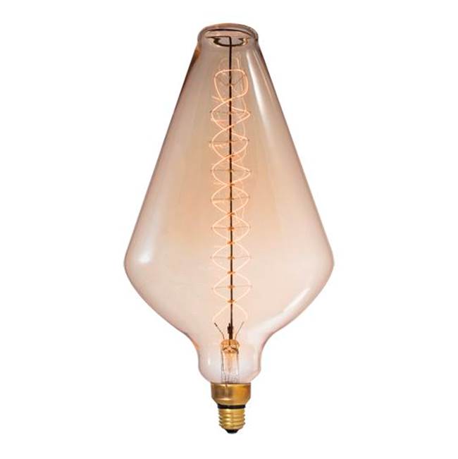 Bulbrite 137701 Antique 60w Diamond Shaped Grand Nostalgic Spiral E26 120v Image 1