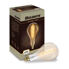 Bulbrite  60w Pear Shaped Grand Nostalgic Spiral E26 120v