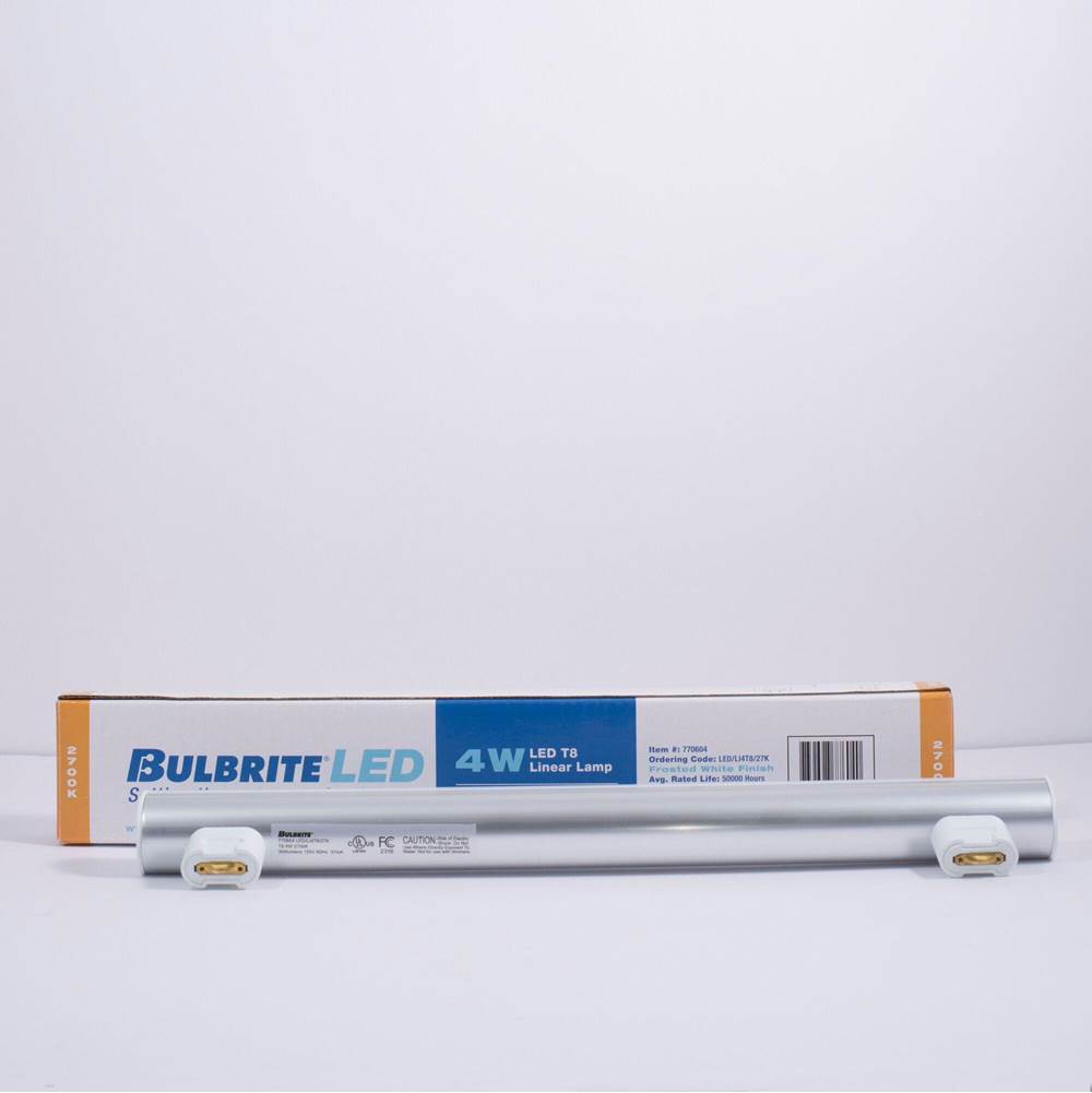 Bulbrite  4w Led T8 Linear Lamp 2700k S14s