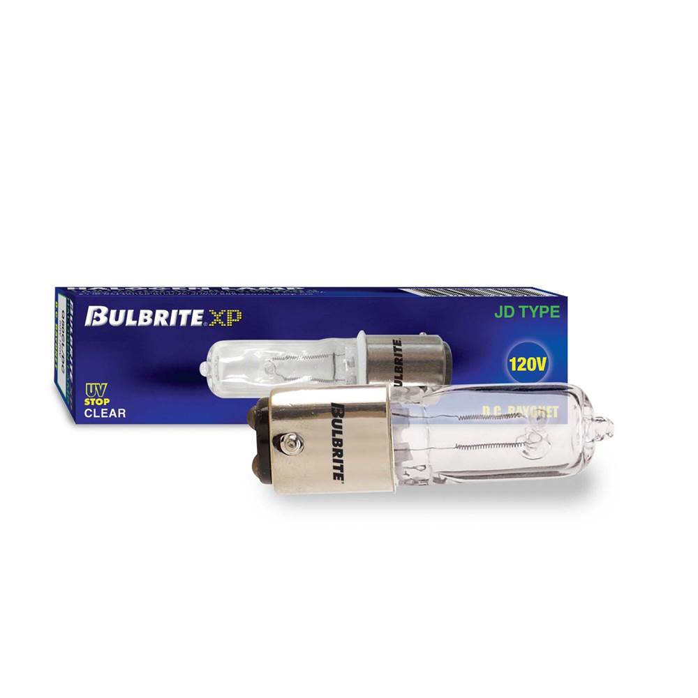 Bulbrite  50w T4 Jd Halogen Clear Dc 120v