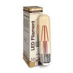 Bulbrite  3w Led T9 2100k Filament Nostalgic E26 Fully Compatible Dimming
