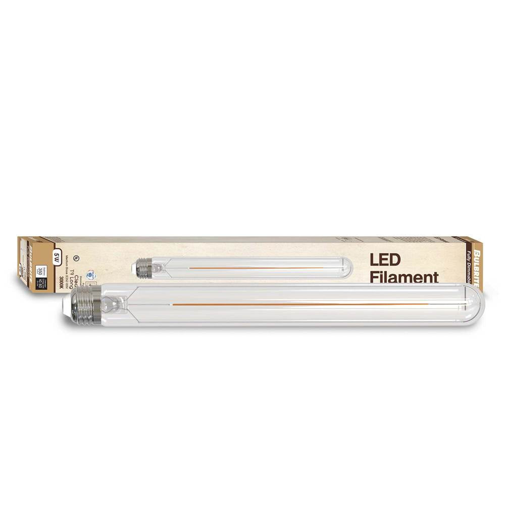 Bulbrite  5w Led 11 Inch T9 Long 3000k Filament Fully Compatible Dimming