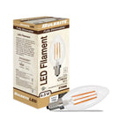 Bulbrite  6.5w Led B11 2700k Filament E12 Clear