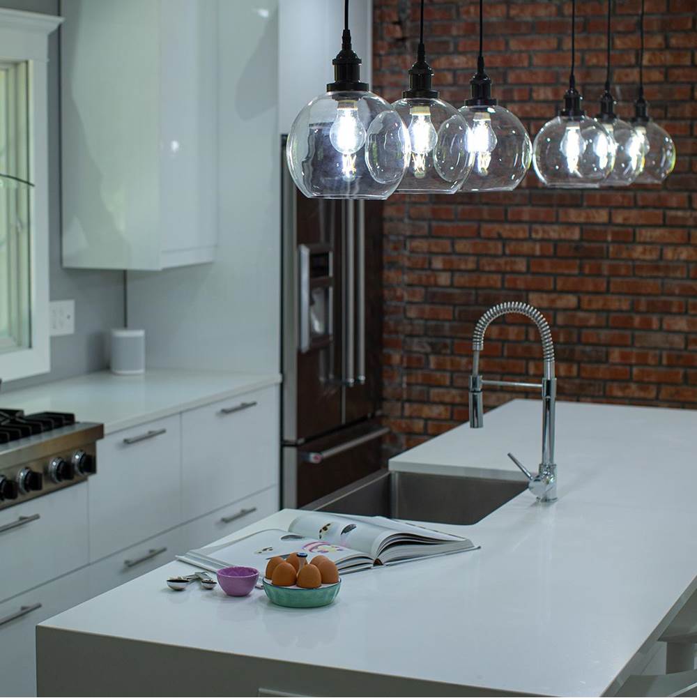 Bulbrite 290110 Clear Smart Led Wifi Bulb 5.5w A19 White Light Clear 40w Equivalent 1pk Image 2