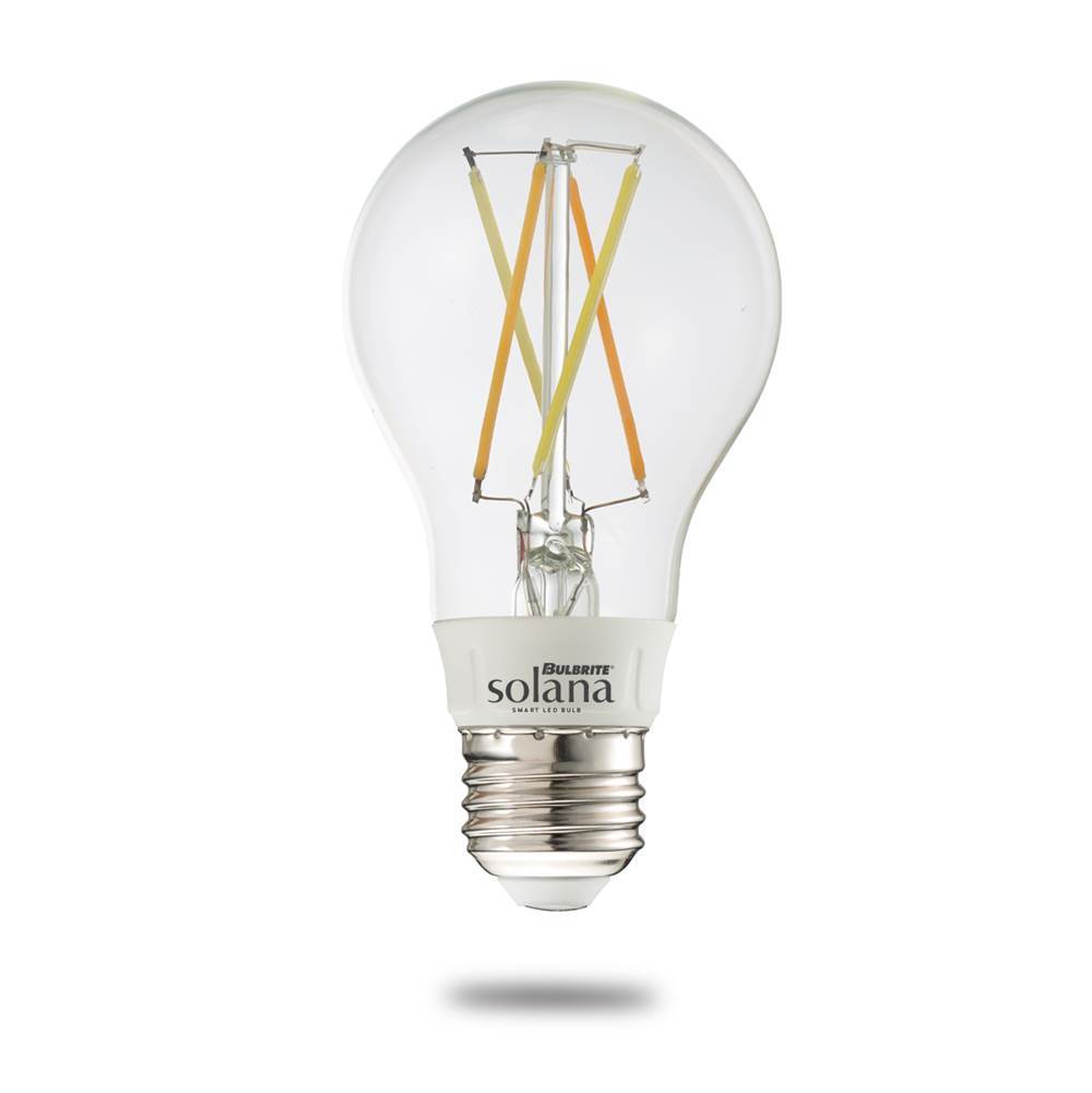 Bulbrite 290110 Clear Smart Led Wifi Bulb 5.5w A19 White Light Clear 40w Equivalent 1pk Image 1