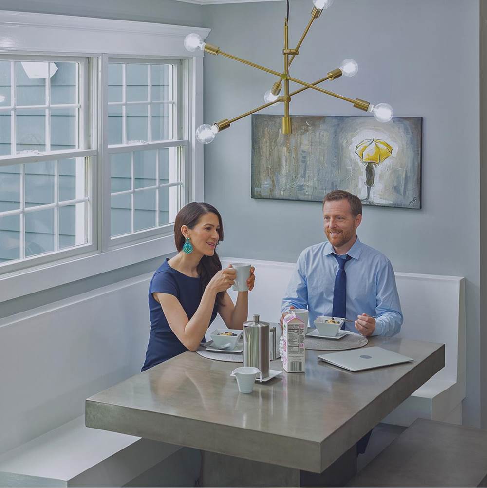 Bulbrite 293125 Clear Smart Led Wifi Bulb 8w G25 90cri White Light Clear 60w Equivalent 1 Pk Image 2