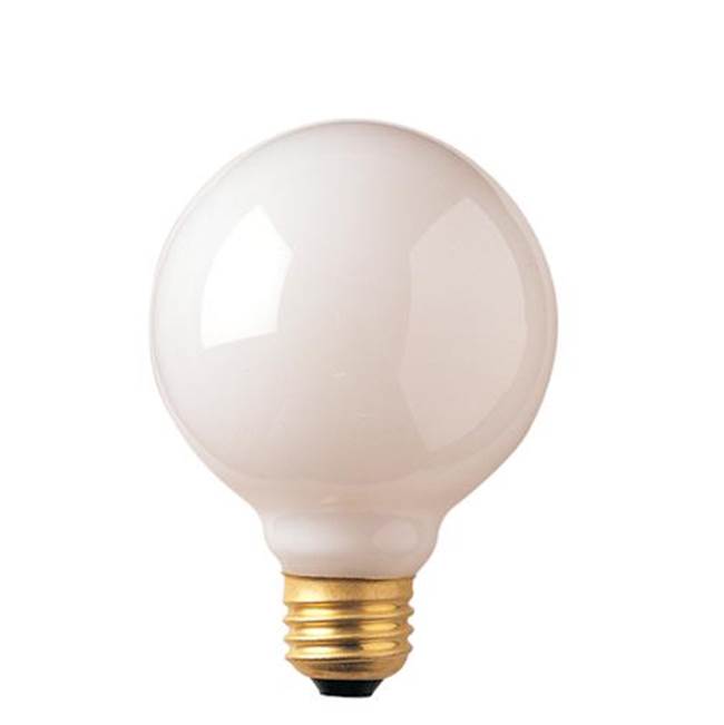 Bulbrite 330040 White 40w G25 Globe White E26 130v Image 1