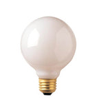 Bulbrite 393002 White 25w G25 Globe White E26 120v Image 1