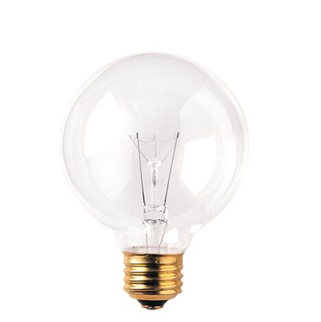 Bulbrite  40w G25 Globe Clear E26 130v