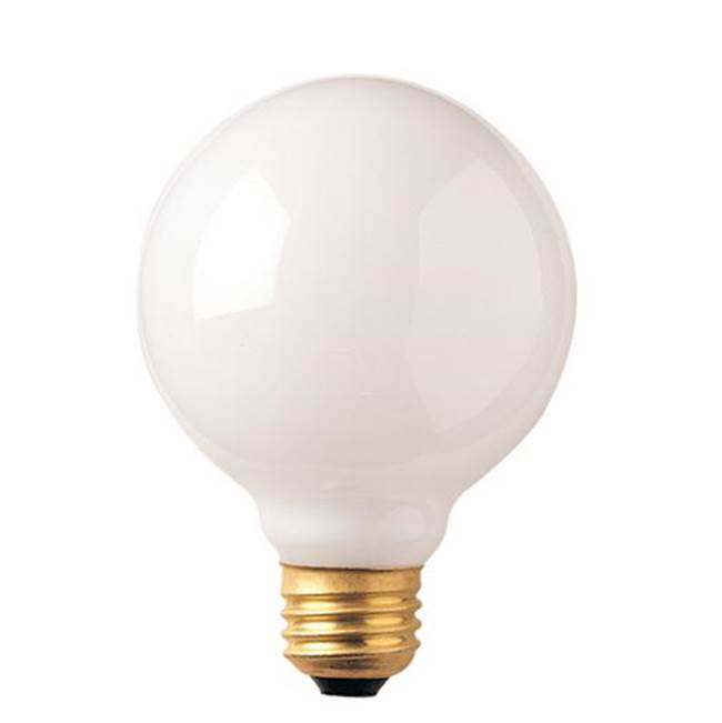 Bulbrite  25w G30 Globe White E26 125v