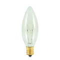 Bulbrite 490115 Clear 15w B8 Torpedo Clear E12 120v Image 1
