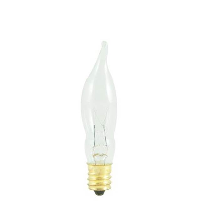 Bulbrite 403307 Clear 7.5w Ca5 Flame Clear E12 130v Image 1