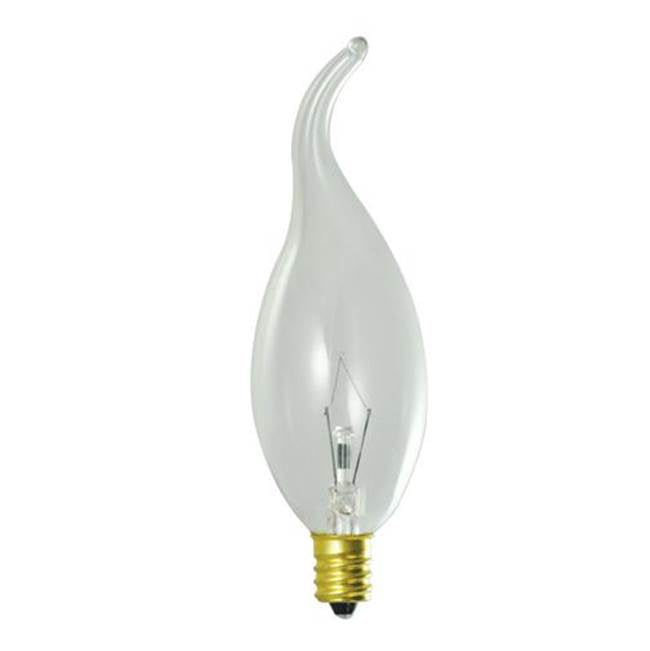 Bulbrite 414025 Clear 25w Ca11 Tear Drop Clear E12 120v Image 1