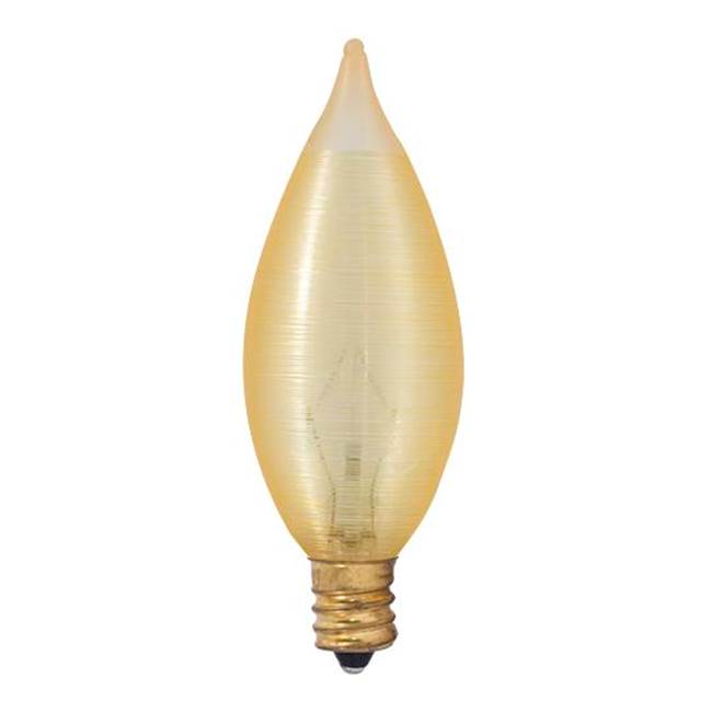 Bulbrite 430125 Amber 25w C11 Spunlite Amber E12 130v Image 1