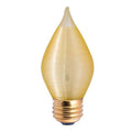 Bulbrite  40w C15 Spunlite Amber E26 130v