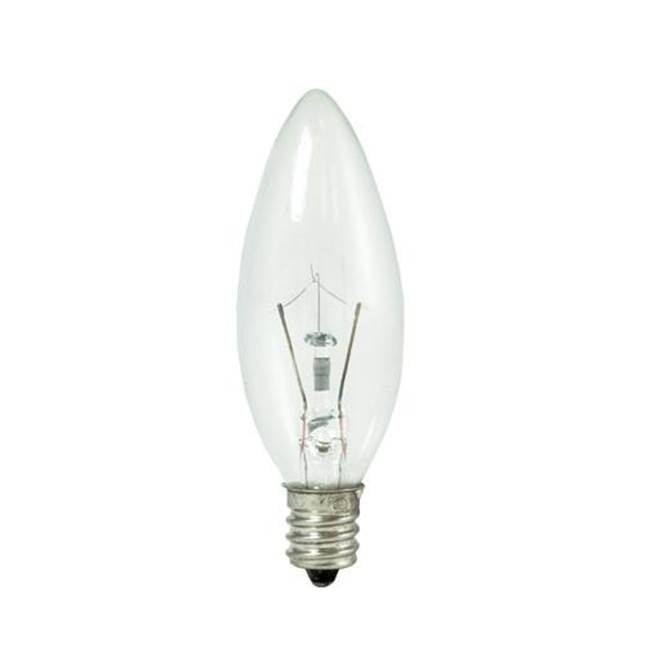 Bulbrite 460020 Clear 25w B8 Krypton Torpedo Clear 25mm E12 120v Image 1