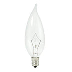 Bulbrite 460325 Clear 25w Ca10 Krypton Flame Clear E12 120v Image 1