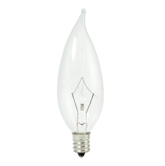 Bulbrite 460325 Clear 25w Ca10 Krypton Flame Clear E12 120v Image 1