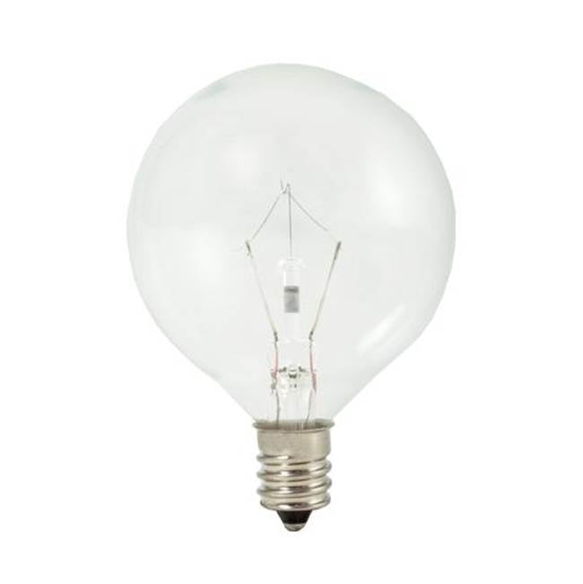 Bulbrite 461225 Clear 25w G16 Krypton Clear E12 120v Image 1