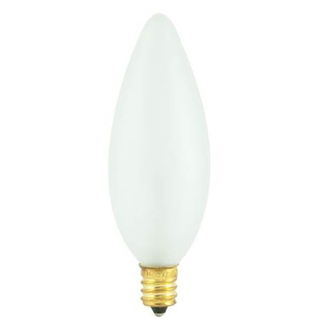 Bulbrite  40w B10 Frost E12 130v