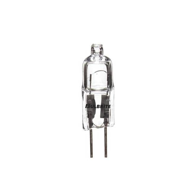 Bulbrite 650020 Clear 20w T3 Jc Type Halogen Clear G4 12v Image 1