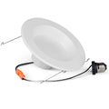 Bulbrite 773191  14w Led 5/6'' 5cct Retrofit Smooth White Round Dimmable 90cri 120v Image 1
